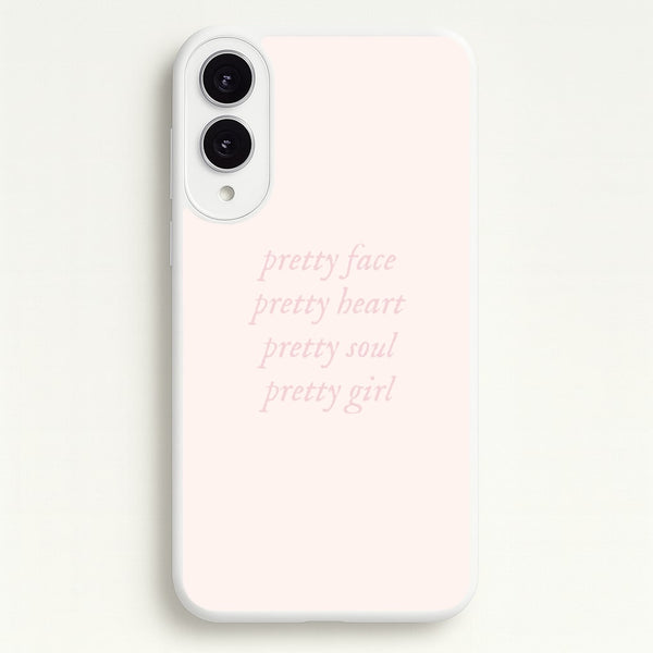 Pretty Girl - Clean Girl Aesthetic  - Clean Girl Aesthetic Phone Case for Galaxy S25 Edge