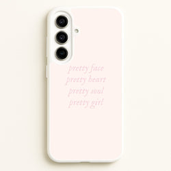 Pretty Girl - Clean Girl Aesthetic  - Clean Girl Aesthetic Phone Case for Galaxy A56