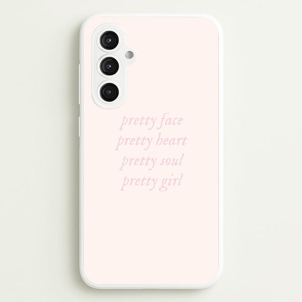 Pretty Girl - Clean Girl Aesthetic  - Clean Girl Aesthetic Phone Case for Galaxy S23FE