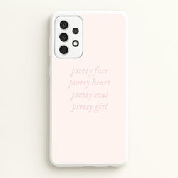 Pretty Girl - Clean Girl Aesthetic  - Clean Girl Aesthetic Phone Case for Galaxy A52 / A52s