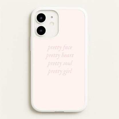 Pretty Girl - Clean Girl Aesthetic  - Clean Girl Aesthetic Phone Case for iPhone 12 Mini