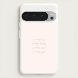 Pretty Girl - Clean Girl Aesthetic  - Clean Girl Aesthetic Phone Case for Google Pixel 9 Pro XL