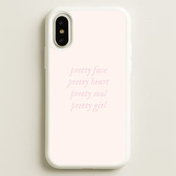 Pretty Girl - Clean Girl Aesthetic  - Clean Girl Aesthetic Phone Case for iPhone X / XS