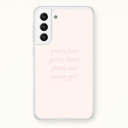 Pretty Girl - Clean Girl Aesthetic  - Clean Girl Aesthetic Phone Case for Galaxy S22 Plus
