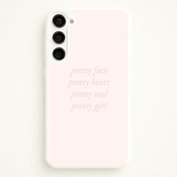 Pretty Girl - Clean Girl Aesthetic  - Clean Girl Aesthetic Phone Case for Galaxy S23
