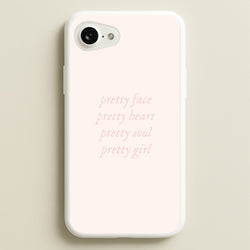 Pretty Girl - Clean Girl Aesthetic  - Clean Girl Aesthetic Phone Case for iPhone 16e