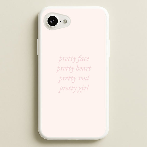 Pretty Girl - Clean Girl Aesthetic  - Clean Girl Aesthetic Phone Case for iPhone 16e