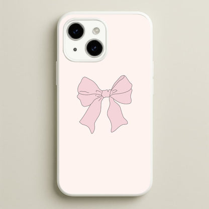 Bow - Clean Girl Aesthetic  - Clean Girl Aesthetic Phone Case for iPhone 15 Plus