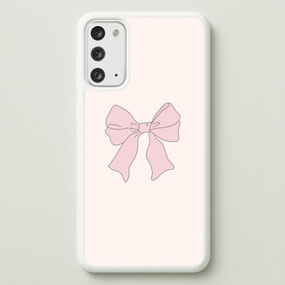 Bow - Clean Girl Aesthetic  - Clean Girl Aesthetic Phone Case for Galaxy Note 20