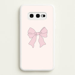 Bow - Clean Girl Aesthetic  - Clean Girl Aesthetic Phone Case for Galaxy S10e