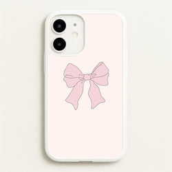 Bow - Clean Girl Aesthetic  - Clean Girl Aesthetic Phone Case for iPhone 12 Mini