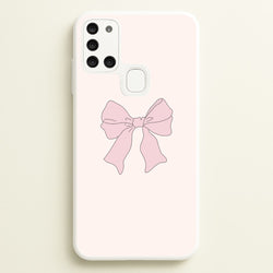 Bow - Clean Girl Aesthetic  - Clean Girl Aesthetic Phone Case for Galaxy A21s