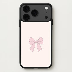 Bow - Clean Girl Aesthetic Phone Case for iPhone 17 Pro