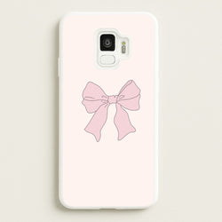 Bow - Clean Girl Aesthetic  - Clean Girl Aesthetic Phone Case for Galaxy S9