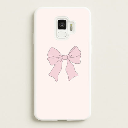Bow - Clean Girl Aesthetic  - Clean Girl Aesthetic Phone Case for Galaxy S9