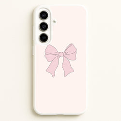 Bow - Clean Girl Aesthetic  - Clean Girl Aesthetic Phone Case for Galaxy A56