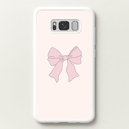 Bow - Clean Girl Aesthetic  - Clean Girl Aesthetic Phone Case for Galaxy S8 Plus