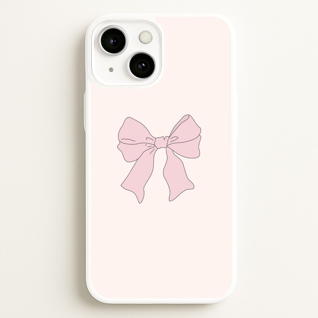 Bow - Clean Girl Aesthetic  - Clean Girl Aesthetic Phone Case for iPhone 13 Mini