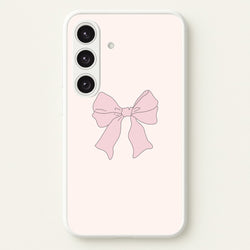 Bow - Clean Girl Aesthetic  - Clean Girl Aesthetic Phone Case for Galaxy S24FE
