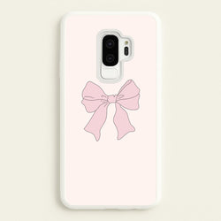 Bow - Clean Girl Aesthetic  - Clean Girl Aesthetic Phone Case for Galaxy S9 Plus