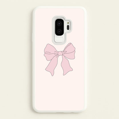 Bow - Clean Girl Aesthetic  - Clean Girl Aesthetic Phone Case for Galaxy S9 Plus