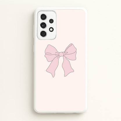 Bow - Clean Girl Aesthetic  - Clean Girl Aesthetic Phone Case for Galaxy A52 / A52s