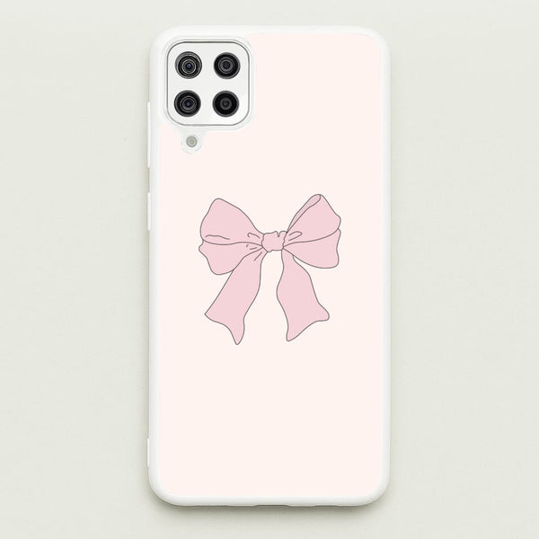 Bow - Clean Girl Aesthetic  - Clean Girl Aesthetic Phone Case for Galaxy A12