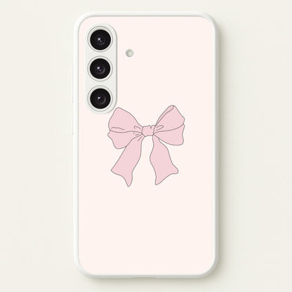 Bow - Clean Girl Aesthetic  - Clean Girl Aesthetic Phone Case for Galaxy S25