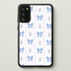 Pink Bows Pattern - Clean Girl Aesthetic  - Clean Girl Aesthetic Phone Case for Galaxy S20FE