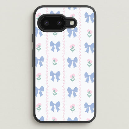 Pink Bows Pattern - Clean Girl Aesthetic  - Clean Girl Aesthetic Phone Case for Google Pixel 9a