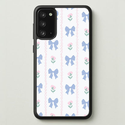 Pink Bows Pattern - Clean Girl Aesthetic  - Clean Girl Aesthetic Phone Case for Galaxy Note 20