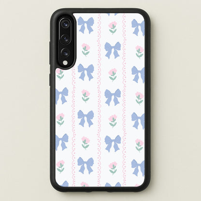 Pink Bows Pattern - Clean Girl Aesthetic  - Clean Girl Aesthetic Phone Case for Huawei P20 Pro