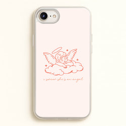 I Swear Shes An Angel - Clean Girl Aesthetic  - Clean Girl Aesthetic Phone Case for iPhone 6 / 7 / 8 / SE