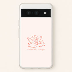 I Swear Shes An Angel - Clean Girl Aesthetic  - Clean Girl Aesthetic Phone Case for Google Pixel 8