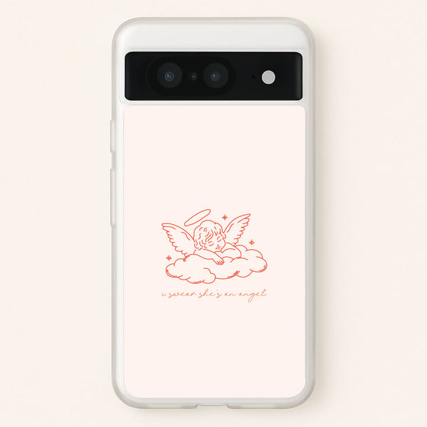 I Swear Shes An Angel - Clean Girl Aesthetic  - Clean Girl Aesthetic Phone Case for Google Pixel 8