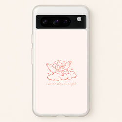 I Swear Shes An Angel - Clean Girl Aesthetic  - Clean Girl Aesthetic Phone Case for Google Pixel 8 Pro
