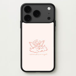 I Swear Shes An Angel - Clean Girl Aesthetic Phone Case for iPhone 17 Pro