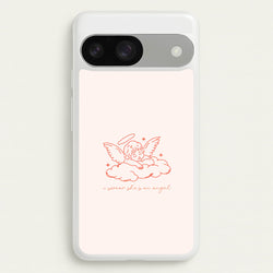 I Swear Shes An Angel - Clean Girl Aesthetic  - Clean Girl Aesthetic Phone Case for Google Pixel 9 / 9 Pro