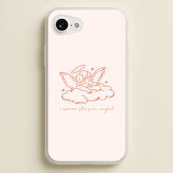 I Swear Shes An Angel - Clean Girl Aesthetic  - Clean Girl Aesthetic Phone Case for iPhone 16e