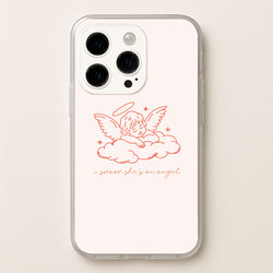 I Swear Shes An Angel - Clean Girl Aesthetic  - Clean Girl Aesthetic Phone Case for iPhone 15 Pro Max