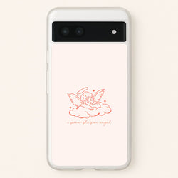 I Swear Shes An Angel - Clean Girl Aesthetic  - Clean Girl Aesthetic Phone Case for Google Pixel 7a