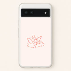 Angel - Clean Girl Aesthetic  - Clean Girl Aesthetic Phone Case for Google Pixel 6a