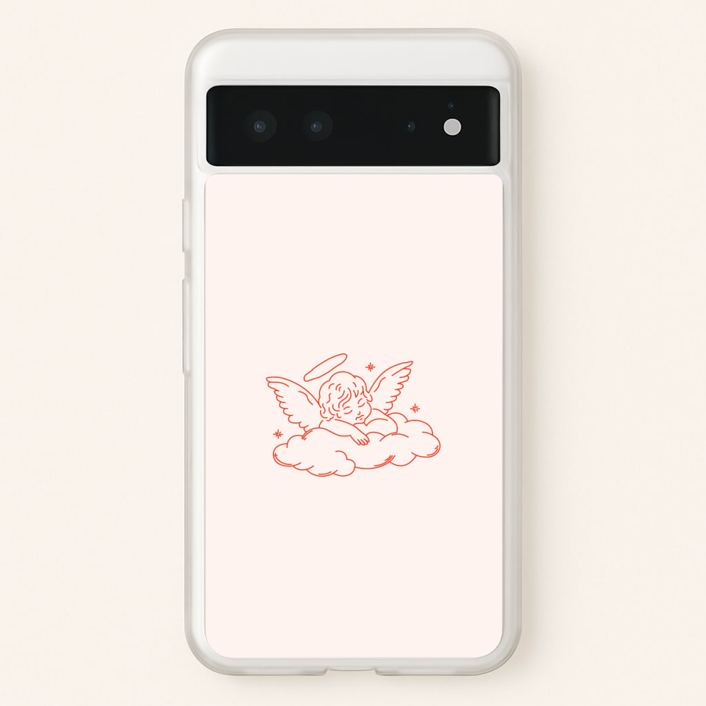 Angel - Clean Girl Aesthetic  - Clean Girl Aesthetic Phone Case for Google Pixel 6