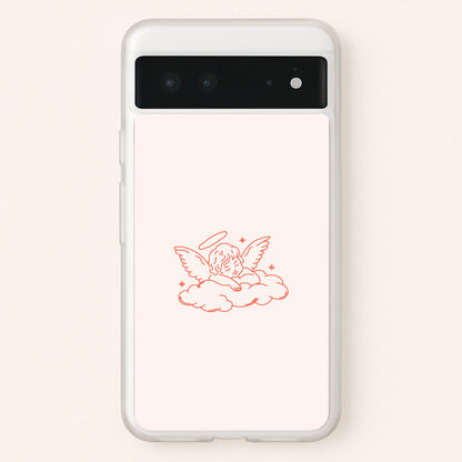 Angel - Clean Girl Aesthetic  - Clean Girl Aesthetic Phone Case for Google Pixel 6