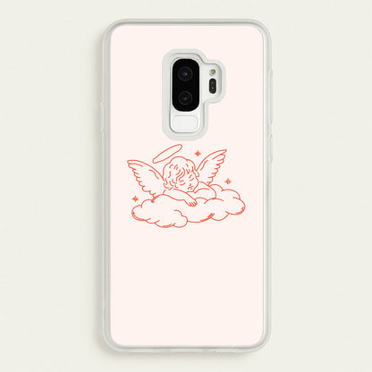 Angel - Clean Girl Aesthetic  - Clean Girl Aesthetic Phone Case for Galaxy S9 Plus