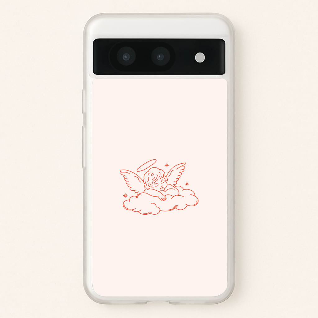 Angel - Clean Girl Aesthetic  - Clean Girl Aesthetic Phone Case for Google Pixel 8a