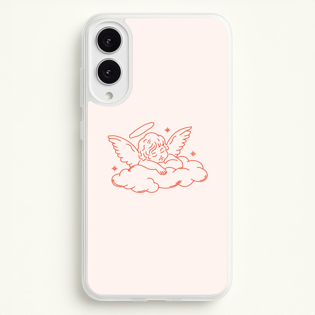 Angel - Clean Girl Aesthetic  - Clean Girl Aesthetic Phone Case for Galaxy S25 Edge