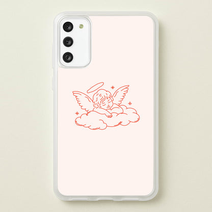 Angel - Clean Girl Aesthetic  - Clean Girl Aesthetic Phone Case for Galaxy S20