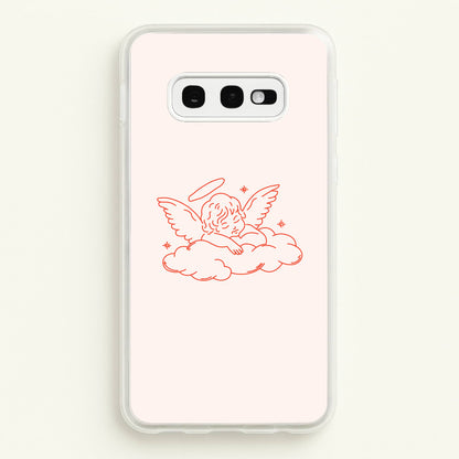 Angel - Clean Girl Aesthetic  - Clean Girl Aesthetic Phone Case for Galaxy S10e