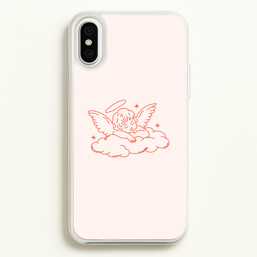 Angel - Clean Girl Aesthetic  - Clean Girl Aesthetic Phone Case for iPhone XS Max